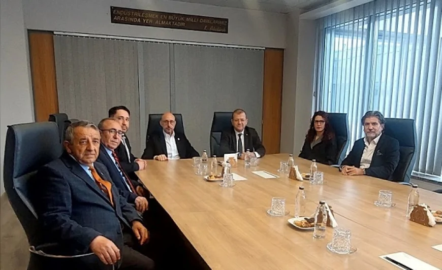 İYİ Parti TBMM Grup Başkanvekili Uğur Poyraz’dan Çorum TSO’ya ziyaret
