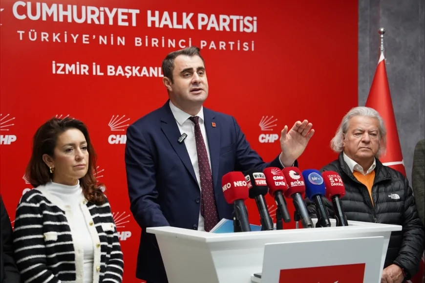 CHP İzmir İl Başkanı Çağatay Güç: “İzmir’in malına çökerken varlar, yatırıma gelince yoklar”