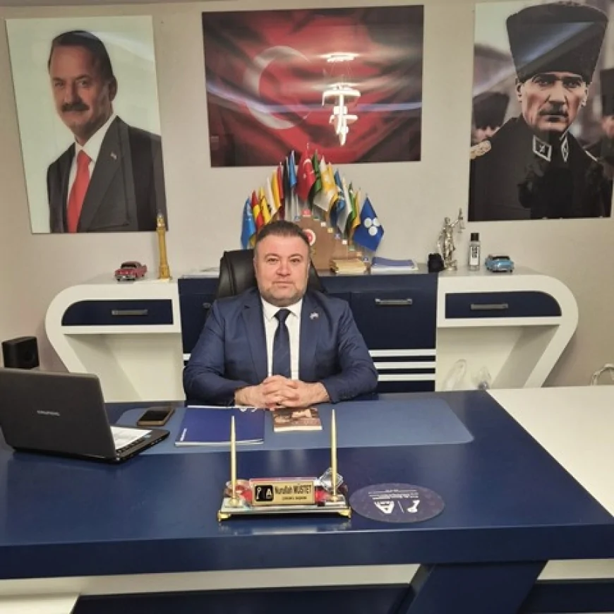ANAHTAR PARTİ ÇORUM İL BAŞKANI NURULLAH MÜSTET: “1. OLAĞAN İL KONGREMİZE TÜM HALKIMIZ DAVETLİDİR”