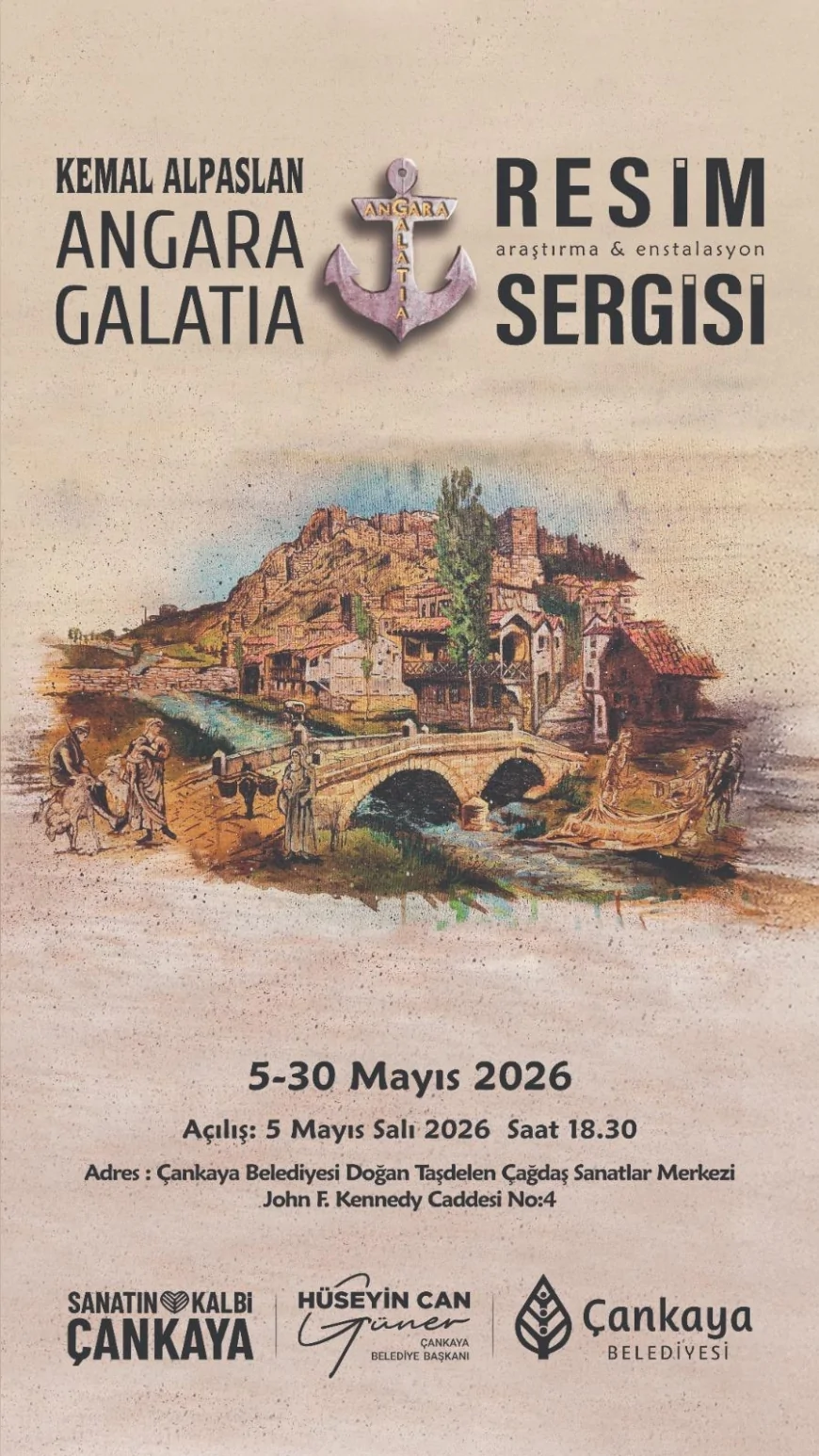 Çankaya Belediyesi Mayıs Ayında Sergiden Konsere Sanat Etkinlikleriyle Başkenti Buluşturuyor