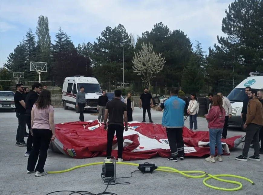 Çorum İl Sağlık Müdürlüğü UMKE Temel Eğitimi ile gönüllü sayısını 176’ya yükseltti
