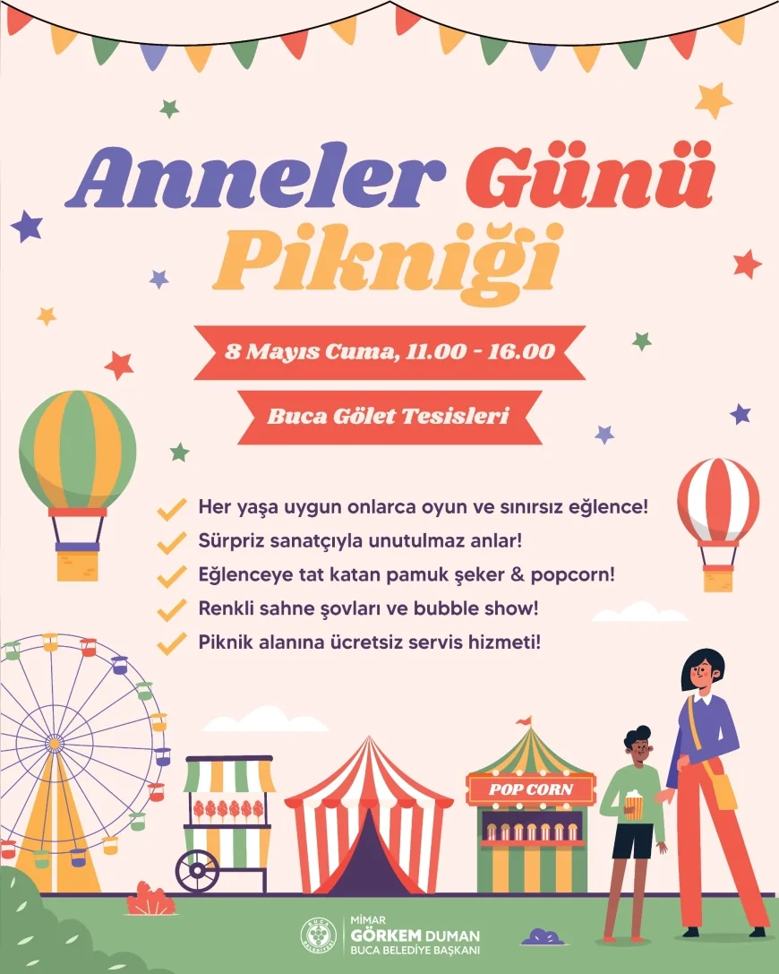 Buca Belediyesi Anneler Günü’nü üç gün sürecek etkinliklerle kutlayacak