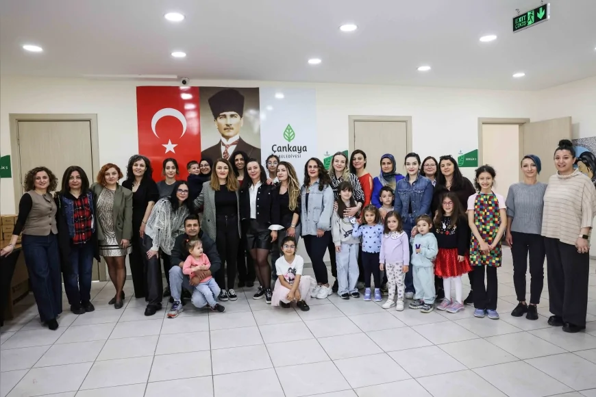 Çankaya Belediyesi Bekar Anneler İçin Dayanışma Buluşmasına Ev Sahipliği Yaptı