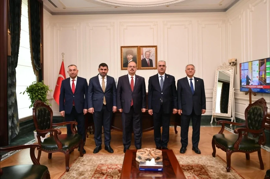 AK Parti Çorum Milletvekili Yusuf Ahlatcı Ankara’da Üst Düzey Ziyaretlerde Bulundu