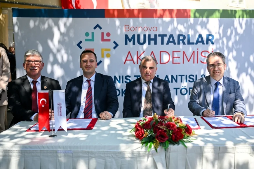 Bornova Belediye Başkanı Ömer Eşki: “Muhtarlar Akademisi Türkiye’ye örnek bir model”