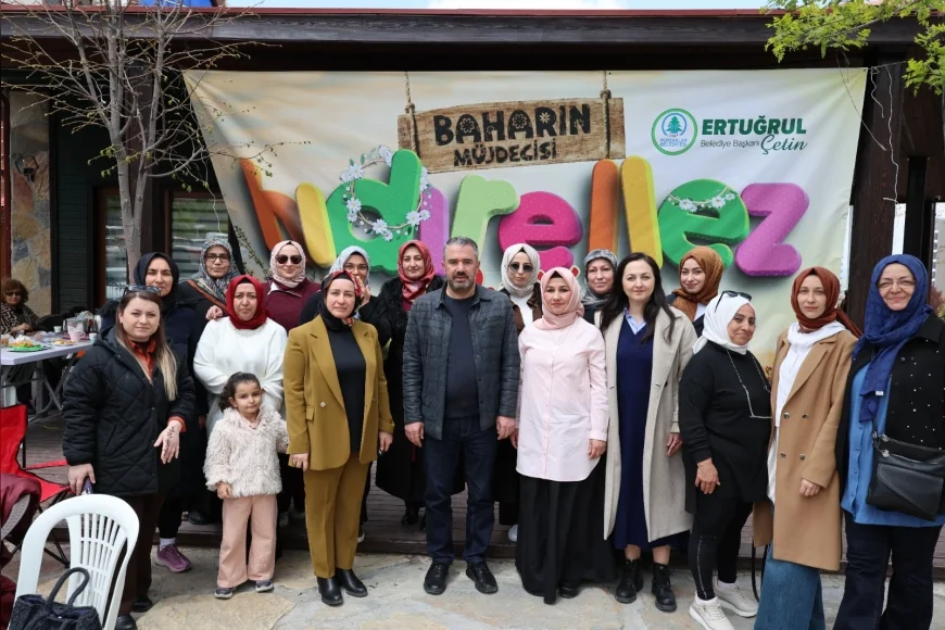 Pursaklar Belediye Başkanı Ertuğrul Çetin Endemik Vadi’de Hıdırellez coşkusunu kursiyerlerle paylaştı