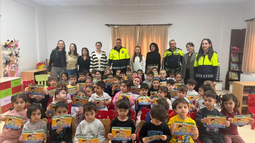 Eskişehir Büyükşehir Belediyesi Es Çocuk Evi’nde miniklere trafik bilinci eğitimi verildi