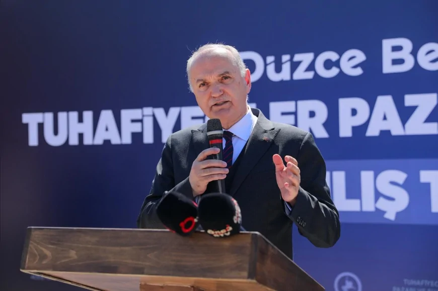 Düzce Belediye Başkanı Dr. Faruk Özlü: “Ektiğimiz tohumları artık biçmeye başlıyoruz”