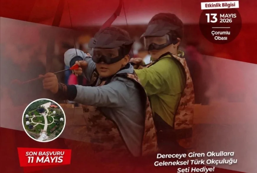 Çorum’da Liseler Arası Ok Savaşları İçin Başvurular Başladı