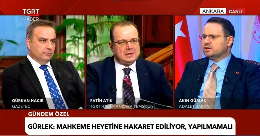 ADALET BAKANI AKIN GÜRLEK: “FAİLİ MEÇHUL DOSYALARIN SONUNA KADAR TAKİPÇİSİYİZ”