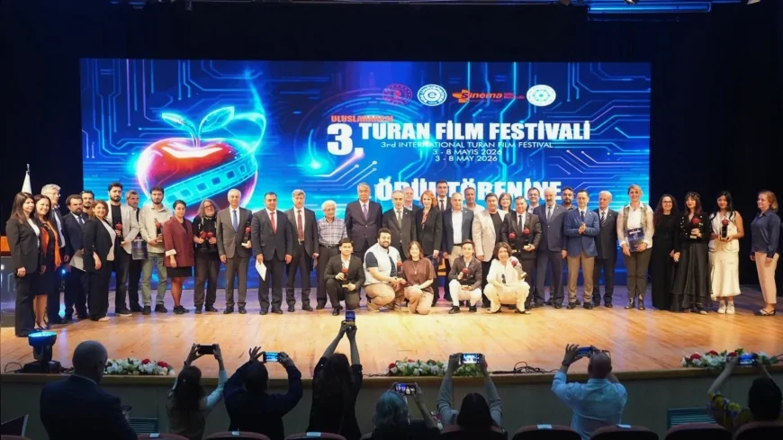 Ege Üniversitesi’nde düzenlenen 3. Uluslararası Turan Film Festivali’nde 90 ülkeden gelen eserler ödüllendirildi