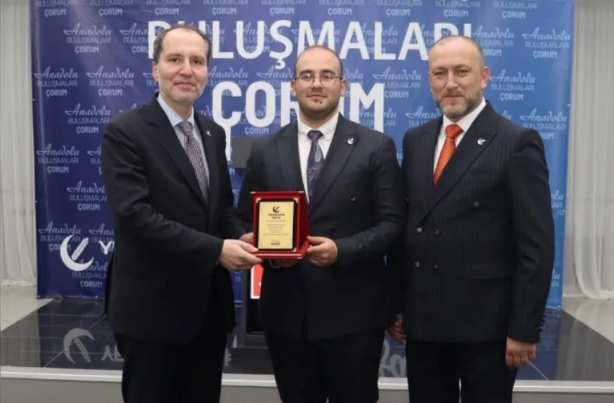 Yeniden Refah Partisi Çorum Teşkilatından Genel Merkeze 3 Yeni Görevlendirme