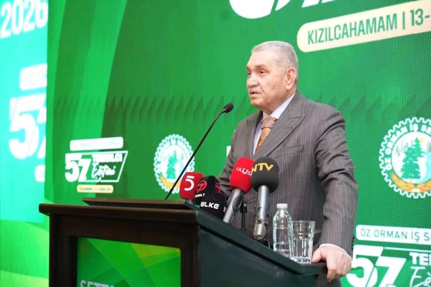 ÖZ ORMAN-İŞ GENEL BAŞKANI SETTAR ASLAN: “YEŞİL VATAN’I KORUMAK 86 MİLYONUN ORTAK SORUMLULUĞUDUR”