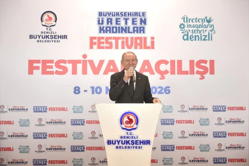 Denizli Büyükşehir Belediyesi’nin “Üreten Kadınlar Festivali” yoğun katılımla kapılarını açtı