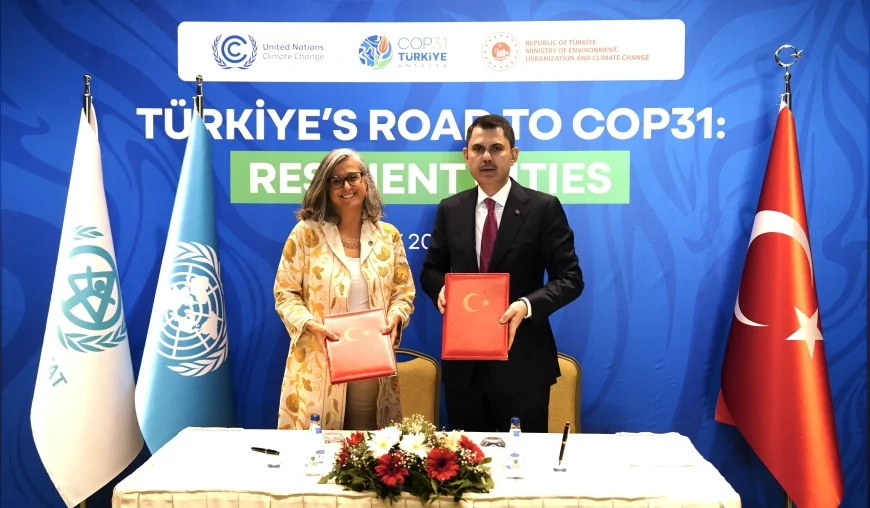 Çevre, Şehircilik ve İklim Değişikliği Bakanı Murat Kurum Hatay’da COP31 kapsamında 4 ülkeyle diplomasi trafiği yürüttü