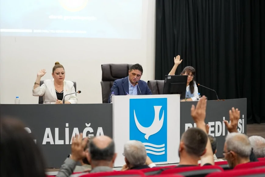 Aliağa Belediyesi Meclisi’nde 2025 Mali Yılı Kesin Hesabı Oy Birliğiyle Kabul Edildi