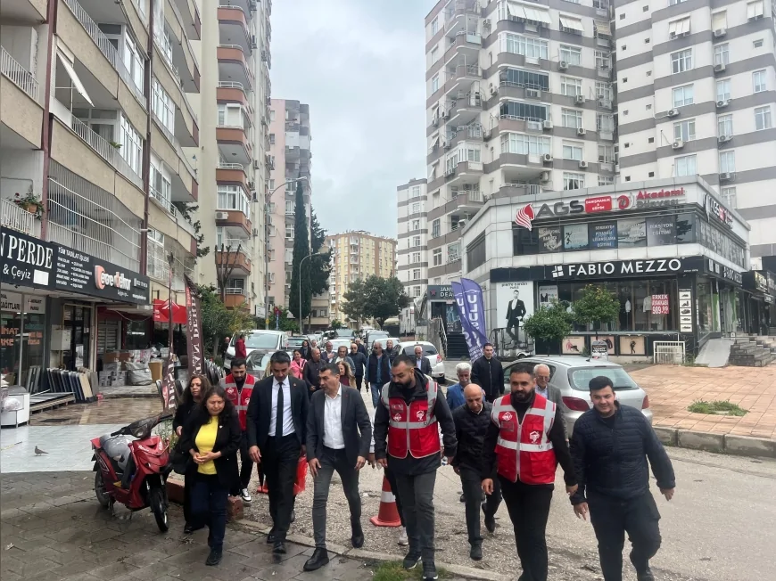 CHP Adana İl Başkanı Anıl Tanburoğlu: “Halkın derdine derman olmak için sahaya çıktık”