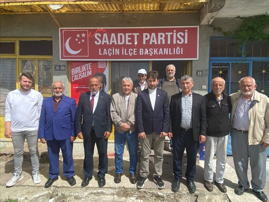 Saadet Partisi Çorum İl Teşkilatı Köy Ziyaretleri ve Laçin Açılışıyla Sahada Mesaj Verdi