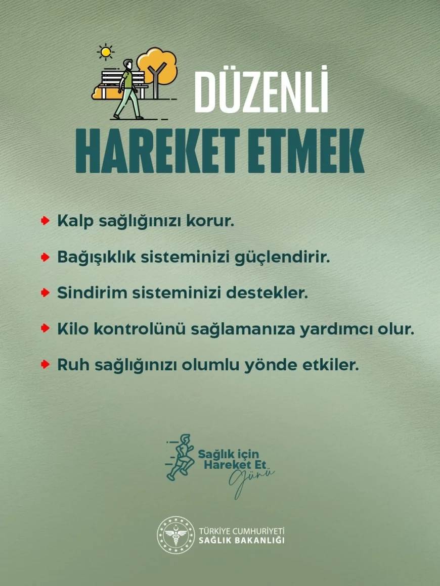 Sağlık Bakanlığı: “Düzenli Fiziksel Aktivite Hastalık Risklerinin Azaltılmasında Kritik Rol Oynuyor”