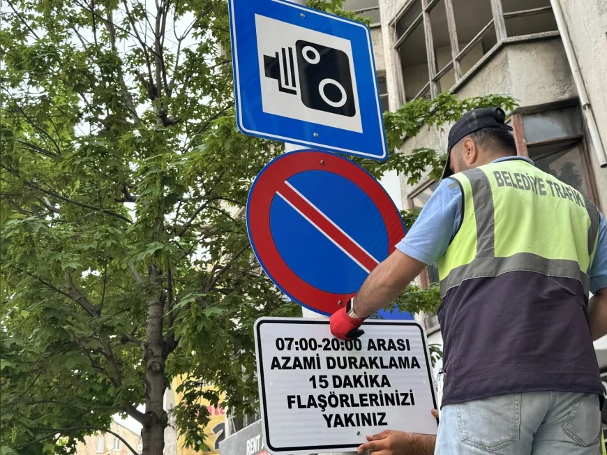 Çorum Belediyesi şehir merkezinde EDS destekli süreli park uygulamasını başlatıyor