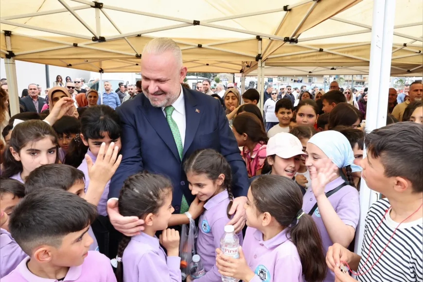 Menemen Belediye Başkanı Aydın Pehlivan: “Trafik kuralları çocukluktan itibaren zihinlere yerleşmeli”
