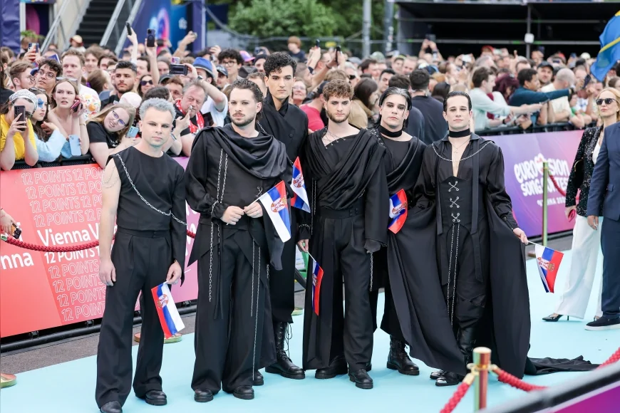 Sırbistan’ın Eurovision 2026 Temsilcisi Lavina Viyana Sahnesinde Gotik Metal Şovuyla Dikkat Çekti