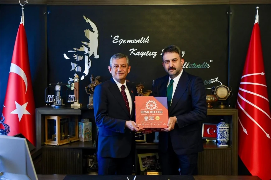 Ankara Kent Konseyi Başkanı Halil İbrahim Yılmaz, CHP Genel Başkanı Özgür Özel’i Ziyaret Etti