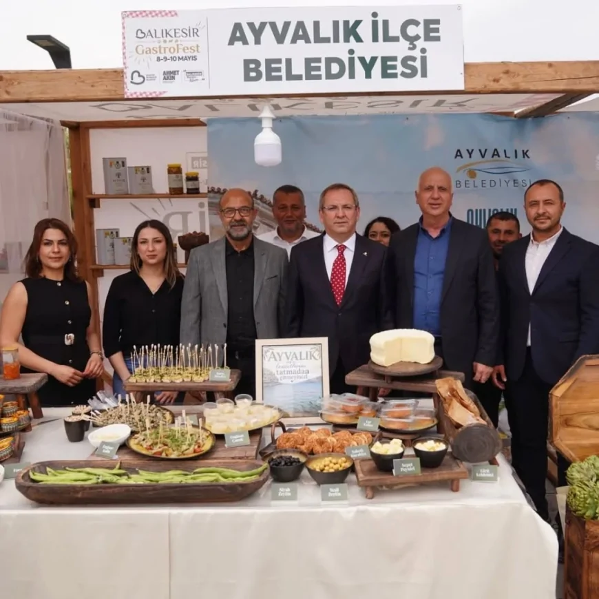 Ayvalık Belediyesi Kooperatifi, Balıkesir GastroFest’te Yöresel Lezzetleriyle İlgi Odağı Oldu