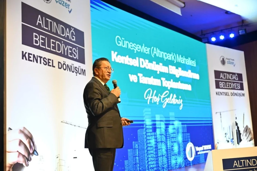 Altındağ Belediye Başkanı Dr. Veysel Tiryaki: “Daha güvenli ve daha yaşanabilir bir Altındağ inşa etmek istiyoruz”