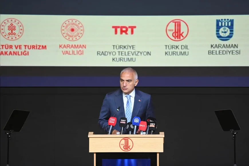 Kültür ve Turizm Bakanı Mehmet Nuri Ersoy: “Diline Sahip Çıkan Millet Geleceğine Sahip Çıkar”
