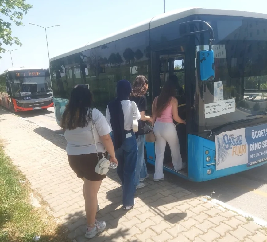 Manisa Büyükşehir Belediyesi Kitap Fuarı İçin Ücretsiz Ulaşım Desteği Sağlıyor