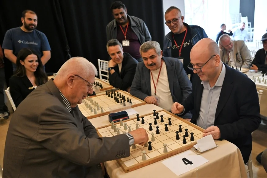 5. Bornova Uluslararası Türk Daması Turnuvası Strateji Dolu Mücadelelere Sahne Oldu