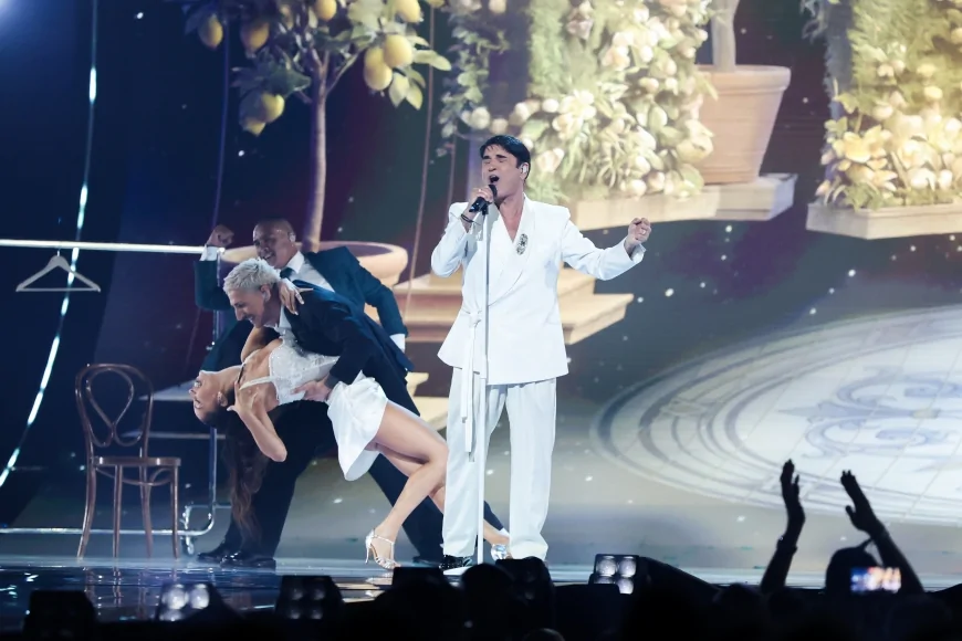 Eurovision 2026’da Sal Da Vinci “Per sempre sì” performansıyla İtalya’yı finale taşıdı