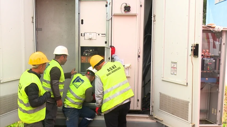 Adana ASKİ Kuzeydoğu İçme Suyu Hattında Kesintisiz İletim İçin Jeneratör Kurulumlarını Tamamladı