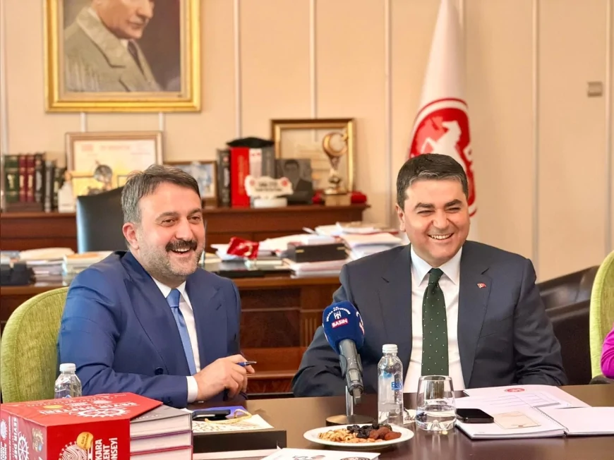 AKK Başkanı Halil İbrahim Yılmaz, Demokrat Parti Genel Başkanı Gültekin Uysal ile Ankara’nın geleceğini görüştü