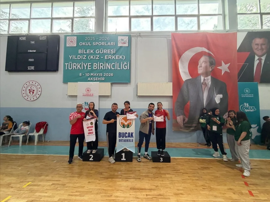 MANİSA ALAŞEHİRLİ ÖĞRENCİLER KONYA’DAKİ TÜRKİYE ŞAMPİYONASINDAN MADALYALARLA DÖNDÜ!