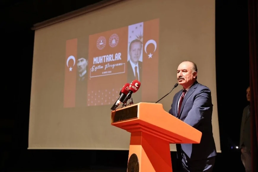Çorum Valisi Ali Çalgan Muhtarlarla Buluştu: “Muhtarlık Son Derece Kıymetli Bir Müessese”