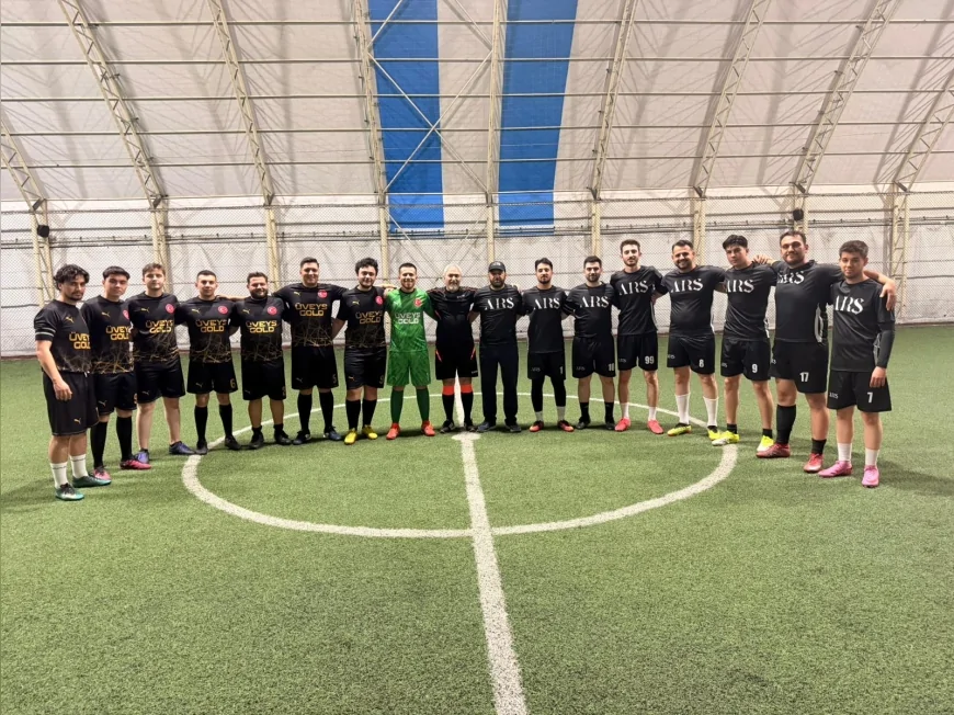 Manisa Kuyumcular ve Sarraflar Derneği’nin Futbol Turnuvasında İlk Düdük Çaldı