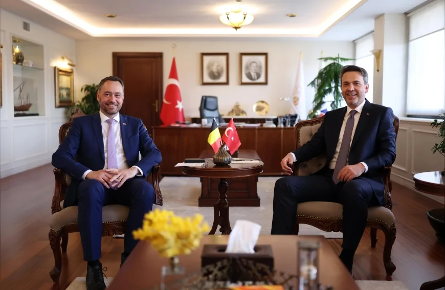 ENERJİ VE TABİİ KAYNAKLAR BAKANI ALPARSLAN BAYRAKTAR: “TÜRKİYE İLE BELÇİKA ARASINDA ENERJİDE İŞ BİRLİĞİNİ DERİNLEŞTİRMEYİ ÖNEMSİYORUZ”