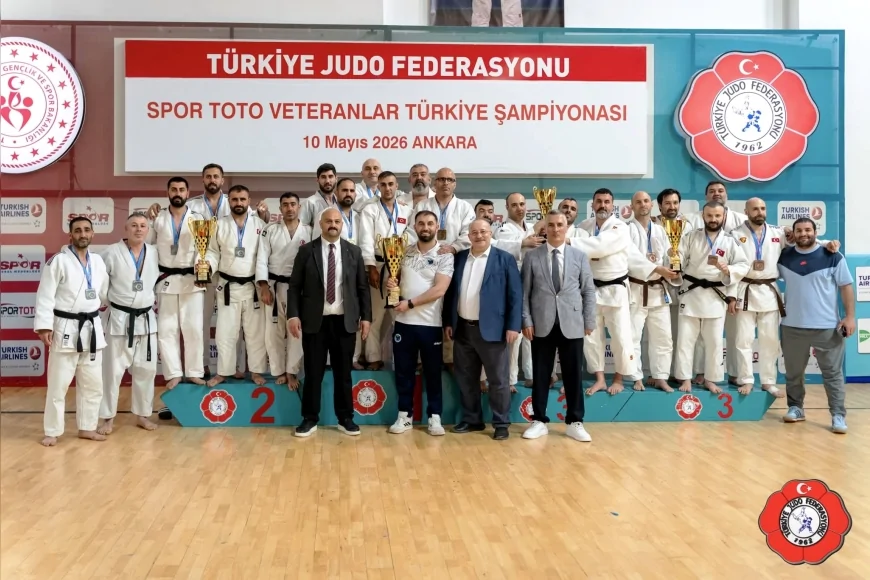 Yunusemre Belediyespor Veteran Judocuları Ankara’da Türkiye İkincisi Oldu