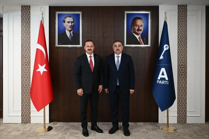Anahtar Parti Genel Başkanı Yavuz Ağıralioğlu Azerbaycan Büyükelçisi Dr. Reşad Memmedov’u Genel Merkezde Ağırladı