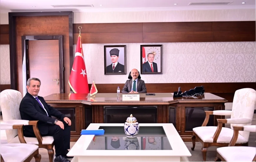 Efeler Belediye Başkanı Anıl Yetişkin’den Aydın Valisi Dr. Osman Varol’a Nezaket Ziyareti