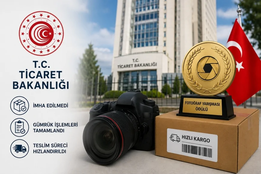 Ticaret Bakanlığı: “Mehmet Emin Çoruş’un ödülünün gümrükte imha edildiği iddiası gerçeği yansıtmıyor”