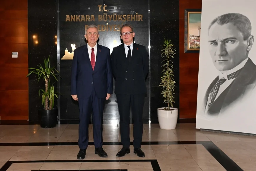 Ankara Büyükşehir Belediye Başkanı Mansur Yavaş: “Ankara ile Brüksel arasında uzun vadeli iş birliklerini güçlendirmeyi amaçlıyoruz”