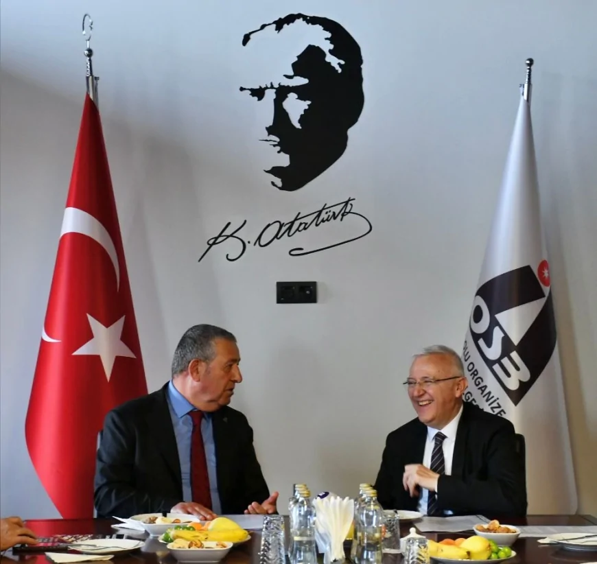 Prof. Dr. Mehmet Haberal: “Görevimiz ülkemize bir çivi daha fazla çakmak” diyerek Anadolu OSB’ye destek mesajı verdi
