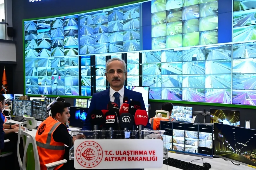 ULAŞTIRMA VE ALTYAPI BAKANI ABDULKADİR URALOĞLU: “AKILLI ULAŞIM SİSTEMLERİ MERKEZİMİZDE BAYRAM TRAFİĞİNİ ANLIK OLARAK TAKİP EDECEĞİZ”