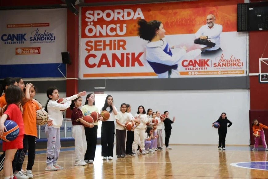 Canik Belediyesi sporcu yetenek taramalarıyla geleceğin şampiyonlarını keşfediyor