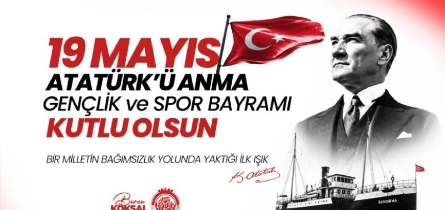 Afyonkarahisar Belediye Başkanı Burcu Köksal: “19 Mayıs umudun ve bağımsızlık inancının yeniden yeşerdiği tarihtir”