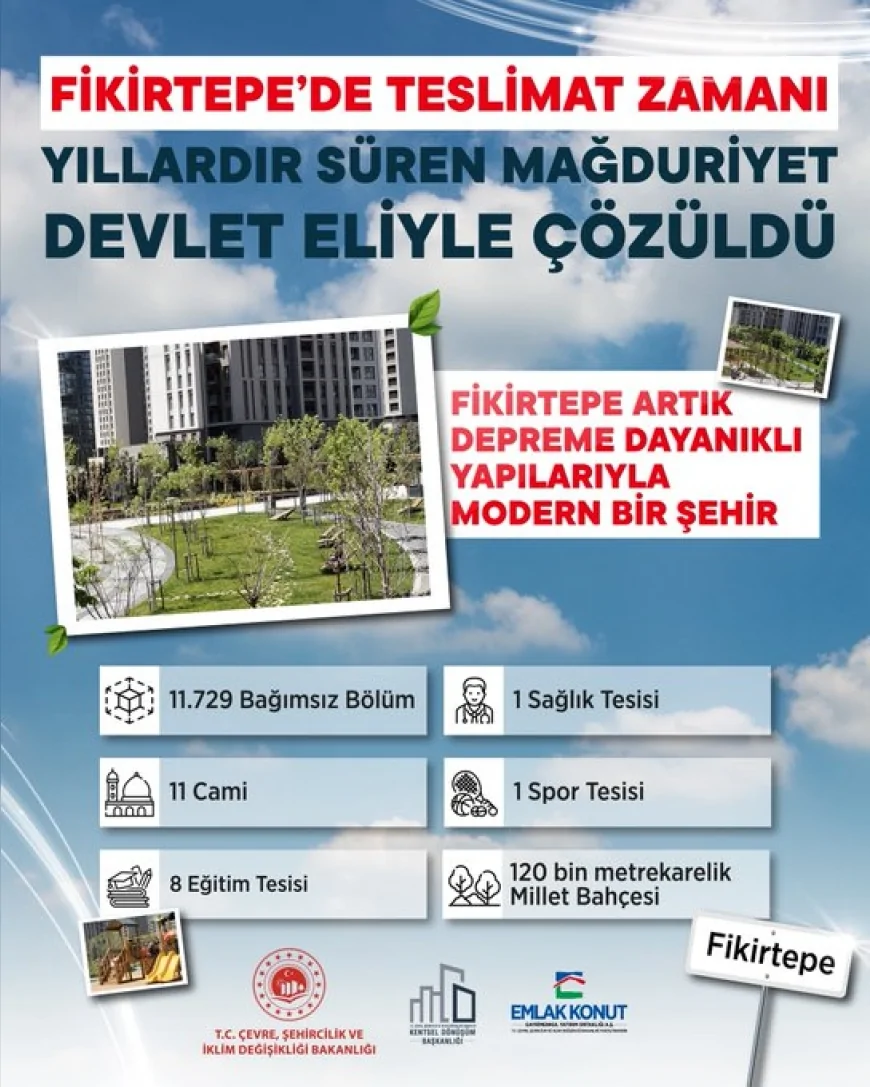ÇEVRE, ŞEHİRCİLİK VE İKLİM DEĞİŞİKLİĞİ BAKANI MURAT KURUM: “KANGRENE DÖNMÜŞTÜ, YILLARDIR ÇÖZÜLMEYENİ ÇÖZDÜK”