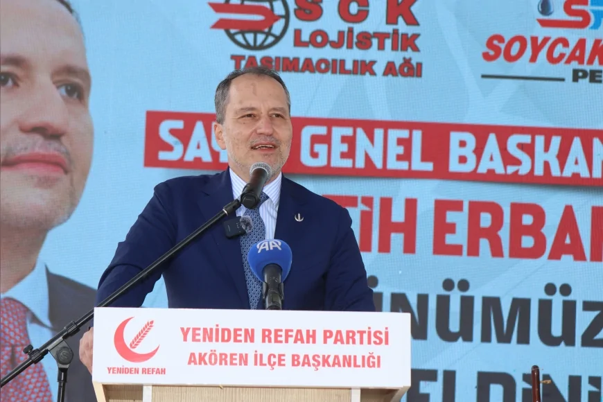 Yeniden Refah Partisi Genel Başkanı Dr. Fatih Erbakan: “Türkiye’de yediğimiz, içtiğimiz, tükettiğimiz her şeyin beşte biri faize gidiyor”